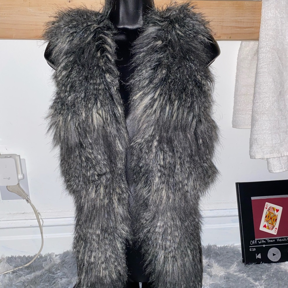 Mooa fur vest one size